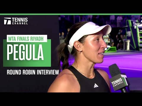 Jessica Pegula on gameplanning for Coco Gauff | 2025 WTA Finals Riyadh