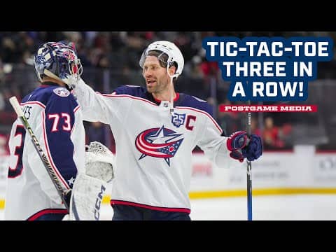 We're going streaking! Hear from the guys after winning 3 straight games! | Postgame Media