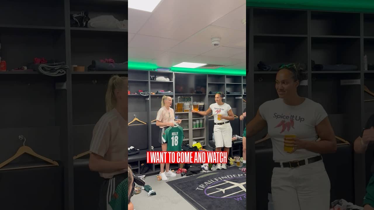 Chloe Kelly shows her support for the PWR’s Trailfinders Women! 🔥🎥 @EalingTrailfindersRugbyClub