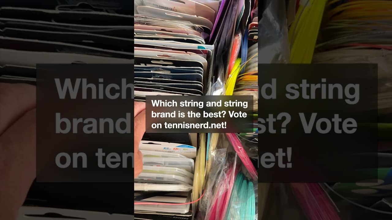 What is the best string? Vote and win on tennisnerd.net (giveaway) #tennisgear