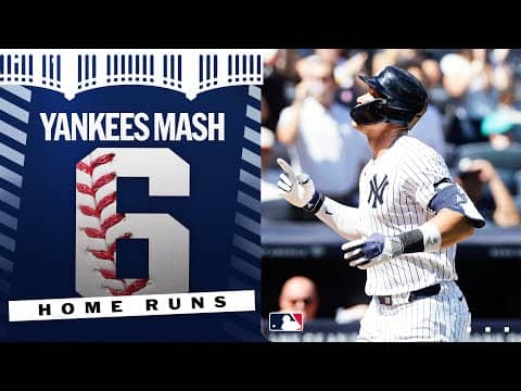 The Yankees tally SIX home runs against the Nationals