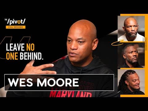 Wes Moore unlikely path to history, keys to change, faith over fear and Baltimore Ravens| The Pivot