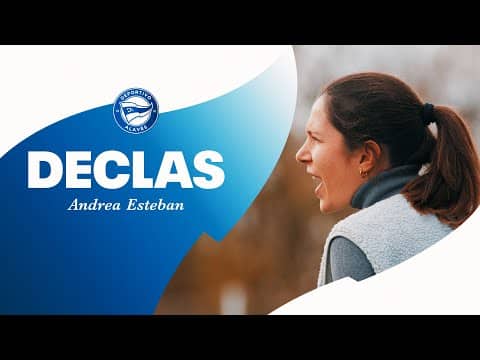 Andrea Esteban: “Hemos recargado energías” | Deportivo Alavés Gloriosas