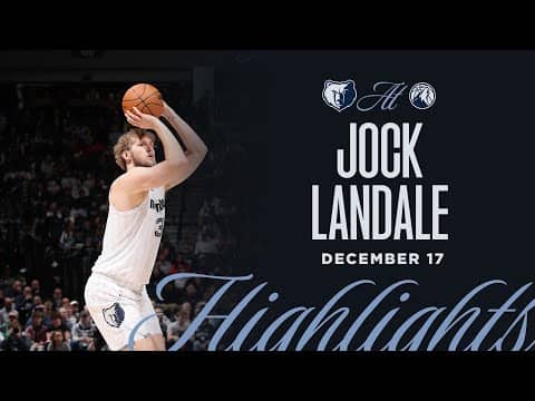 Jock Landale Highlights vs. Minnesota Timberwolves