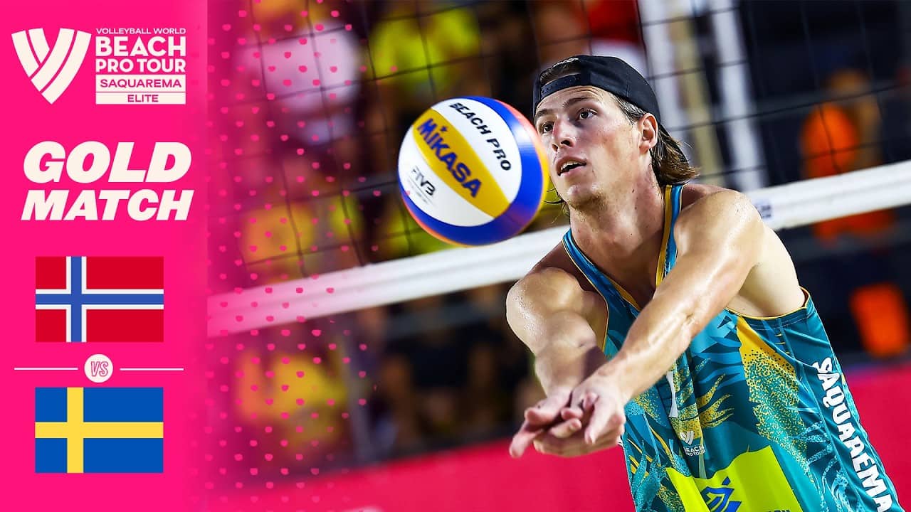 Mol/Sørum vs. Hölting Nilsson/Andersson - Gold Match Highlights | Saquarema 2026 #BeachProTour