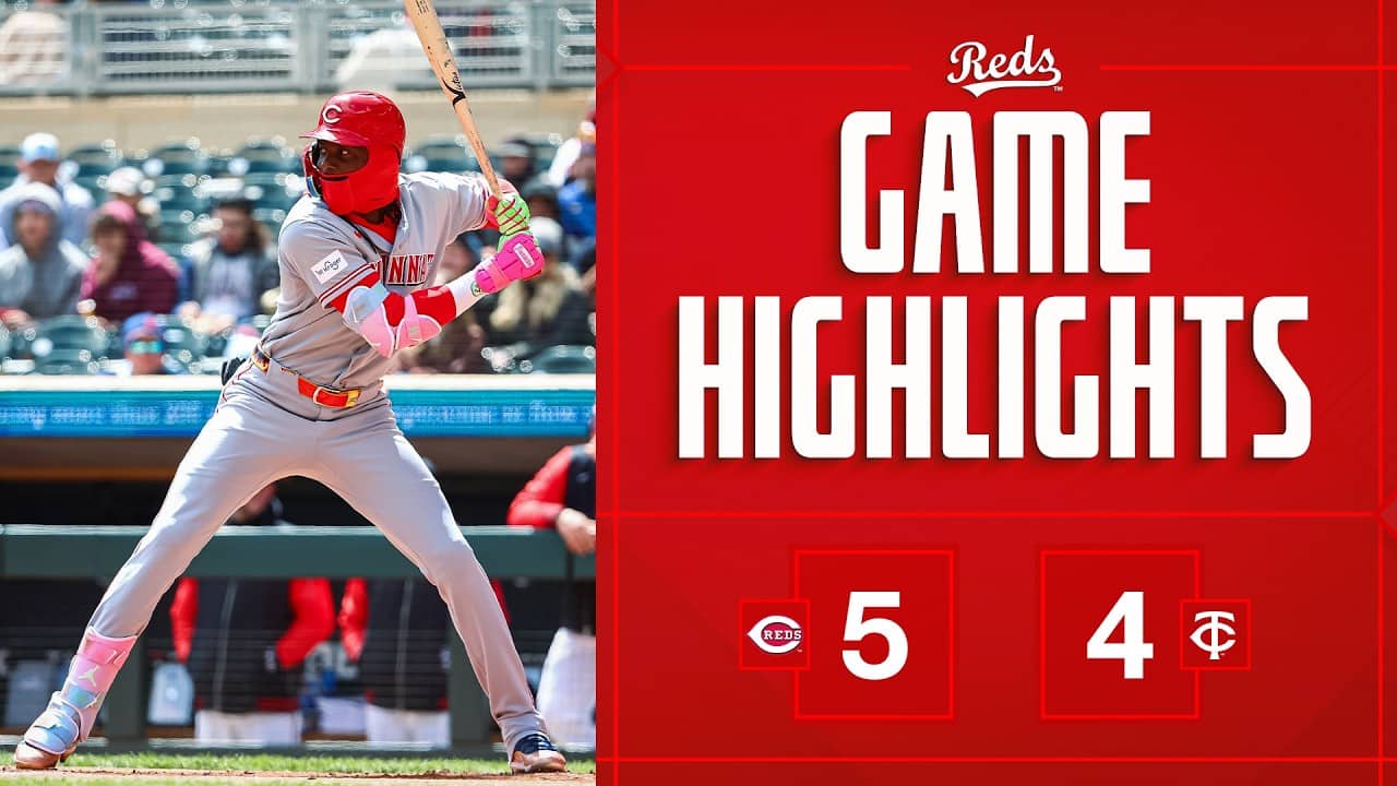 Reds vs. Twins Game Highlights (4/18/26) | MLB Highlights