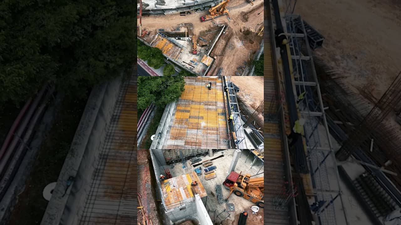 ➡️ El Nou Mestalla está avanzando en el desarrollo de la fachada y en las torres de escalera