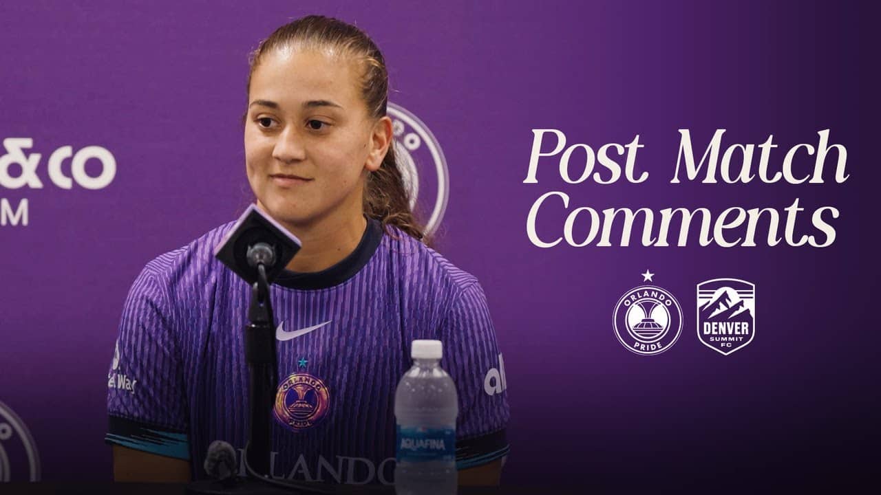 Summer Yates | 2026 Post-Game Comments | Orlando Pride vs Denver Summit