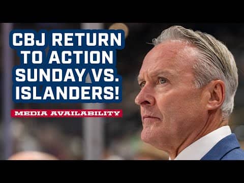 HC Dean Evason on Mason Marchment's Hot Start 🔥, Werenski and Olivier Updates | Media Availability