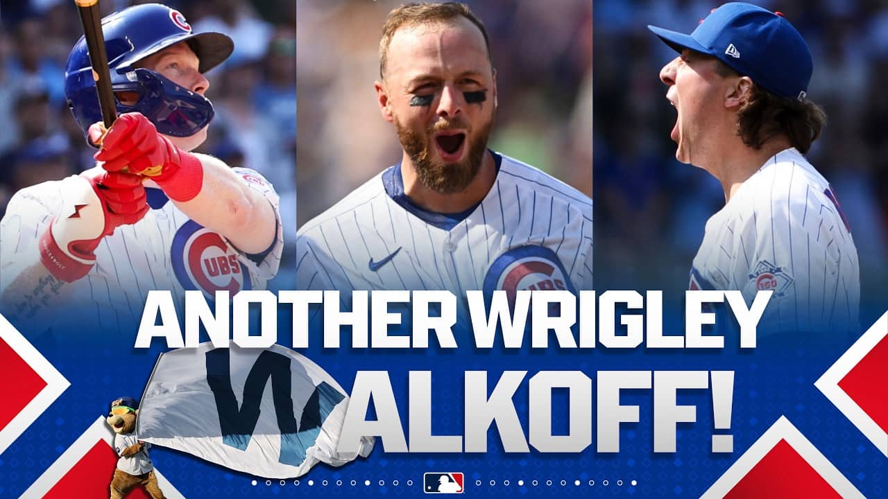 PCA ties the game and Michael Busch WALKS IT OFF in extras for the Cubs! 🤯🐻 | MLB Highlights