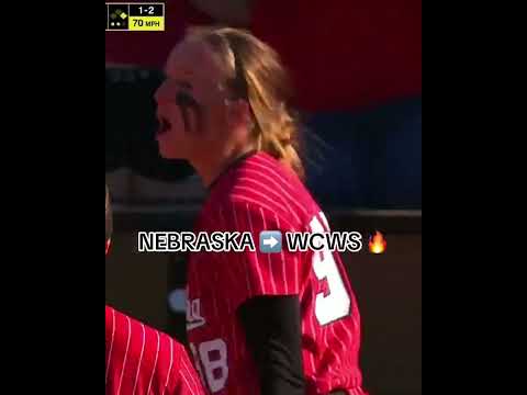 NEBRASKA ADVANCES TO ITS EIGHTH WCWS 👏