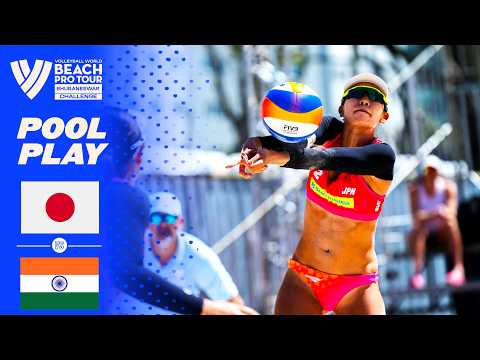 Shiba/Reika 🇯🇵 vs. Pavithra/Deepika 🇮🇳 - Pool Play Highlights | Bhubaneswar 2026 #BeachProTour