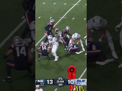 Marcus Jones has his first pick of the year 😤