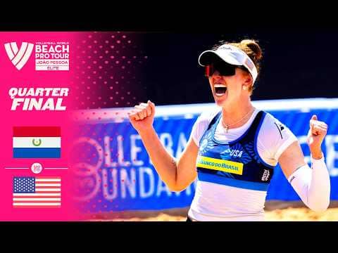 Michelle/Corrales vs. Kraft/Cheng - Quarter Final Highlights | João Pessoa 2026 #BeachProTour
