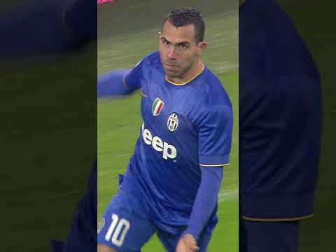 CRAZY GOAL BY TEVEZ ​😍​ #shorts #juventus #football