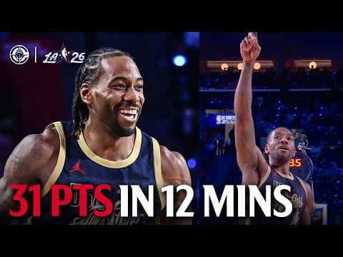 Kawhi Leonard Went CRAZY in the NBA All-Star Game π€―
