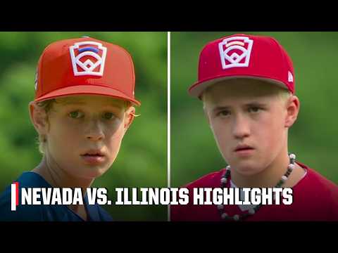 RUNS GALORE 🤯 Nevada vs. Illinois | Full Game Highlights | Little League Baseball World Series