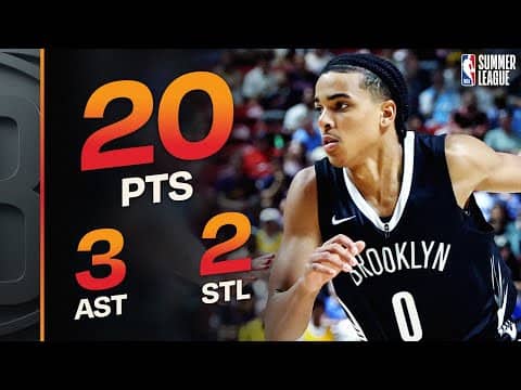 Mikel Brown Jr Went Off With 20 PTS In His Vegas Summer League Debut 