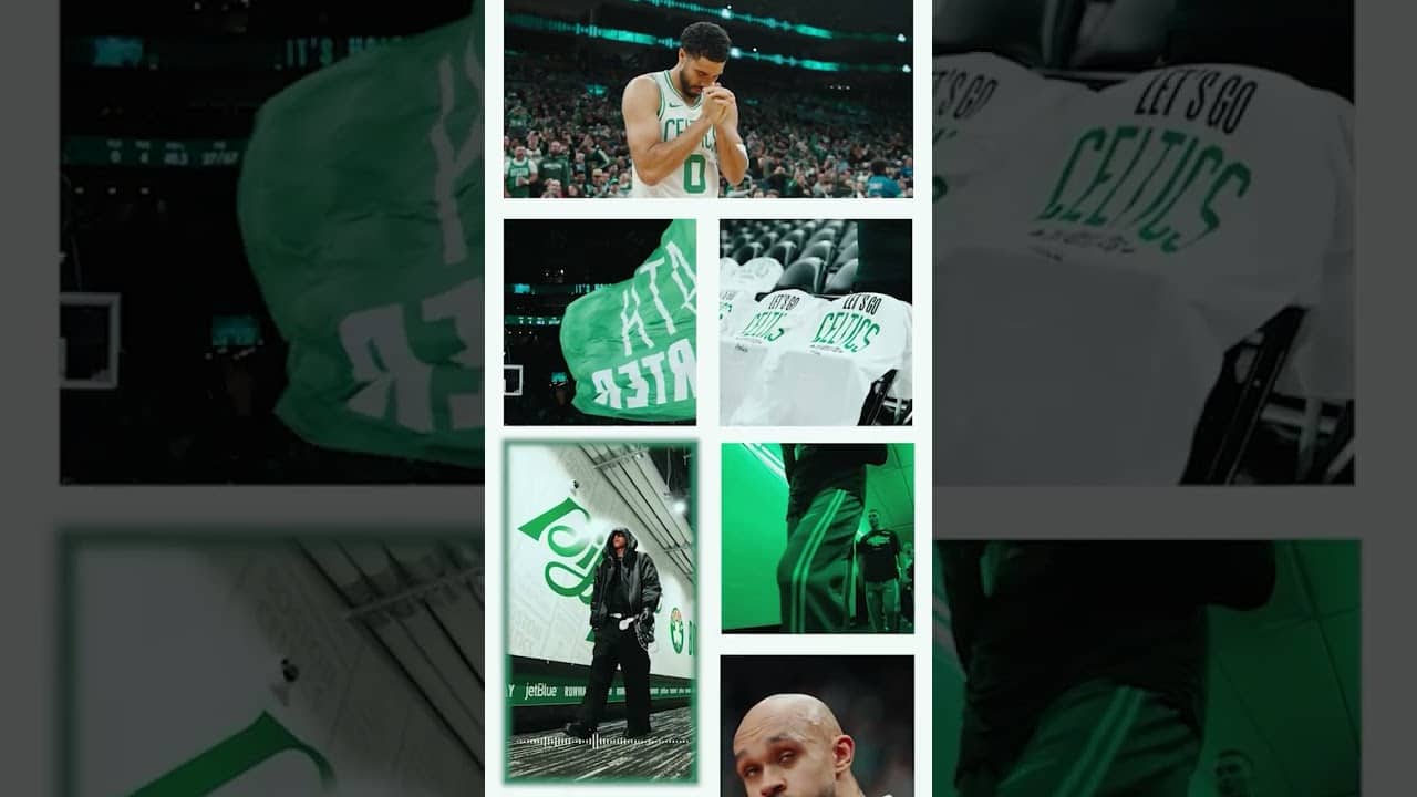 Framing moments, one at a time 🎞️ #celtics #nba #shorts