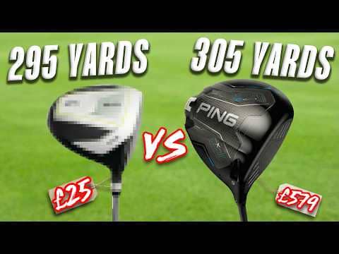 £25 vs £130 vs £300 vs £600 Driver Shootout!