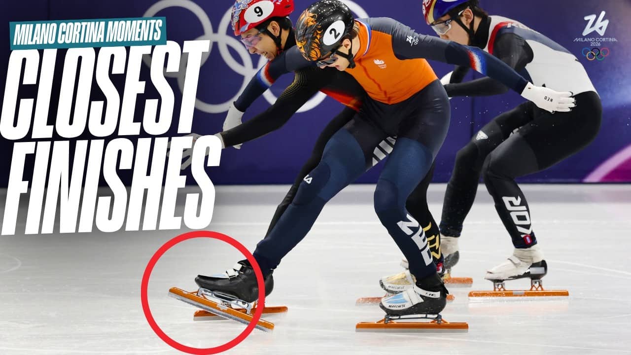 The FINEST Margins! 🤏🤯 | Closest Finishes at Milano Cortina 2026