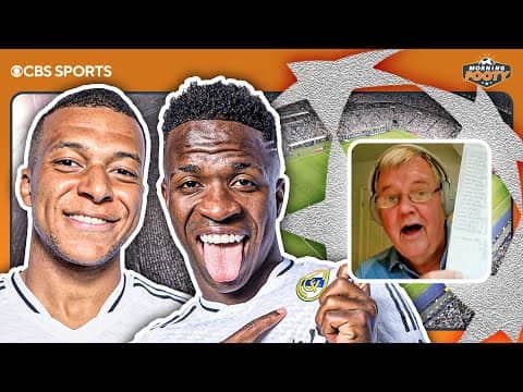 Real Madrid vs Juventus UCL MATCH PREVIEW | Clive Tyldesley talks Vini Jr. & Mbappé! | Morning Footy