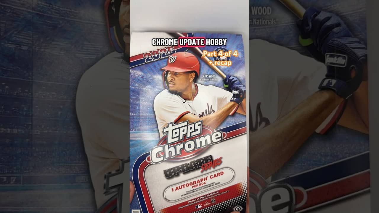 Part 4 + a recap of our hobby box for the holidays! 😁 #twinbirdbreaks #baseballcards #topps