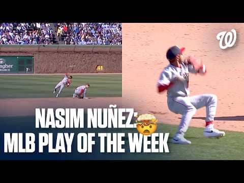 MLB Play of the Week: Unbelievable Dive and Throw From Nasim Nuñez