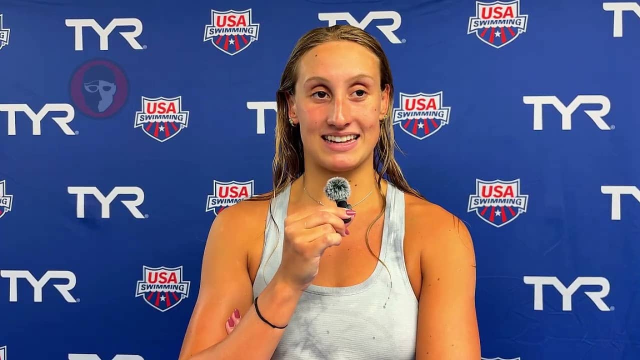 Anna Moesch Has Now Broken the American & US Open 100 Free Records While Making Technique Changes