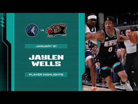 Jaylen Wells Highlights vs. Minnesota Timberwolves