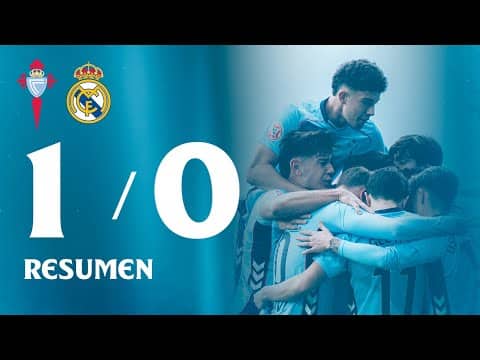 Celta Fortuna vs Real Madrid castilla  (1-0) | Resumen | PRIMERA FEDERACIÓN