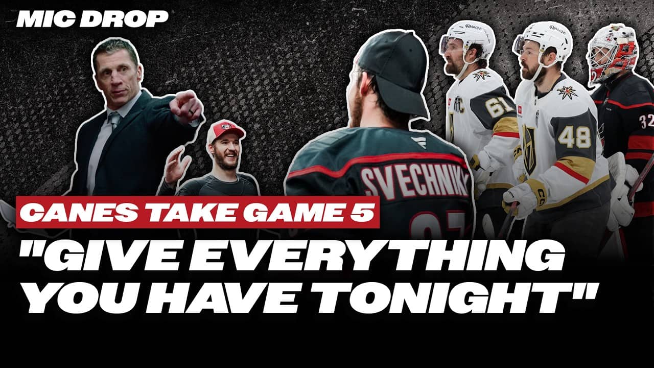 Stankoven, Hurricanes push Vegas to the brink | Stanley Cup Final Game 5 Mic Drop