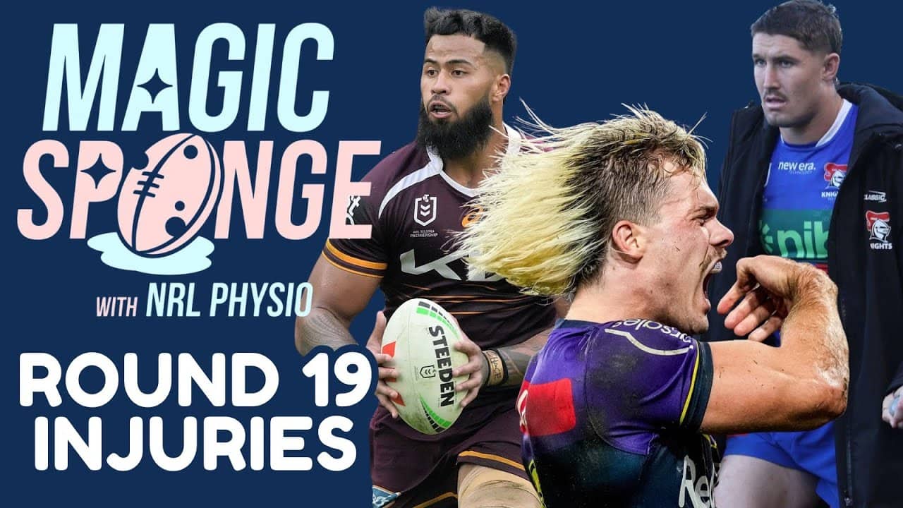 The Magic Sponge Podcast - NRL Round 19 injuries + fullback SuperCoach trade bonanza