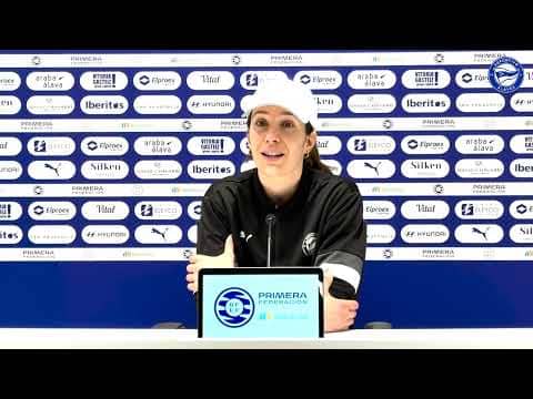 Andrea Esteban: "Tenemos mucha energía de cara al Villarreal" | Deportivo Alavés Gloriosas