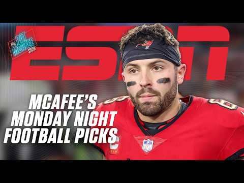 DOUBLEHEADER 🏈 Monday Night Football picks + Is the FUTURE bright for the Giants? | Best of McAfee