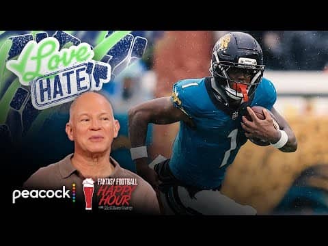 Derrick Henry, Travis Etienne lead Week 15 RB loves | Fantasy Football Happy Hour | NFL on NBC