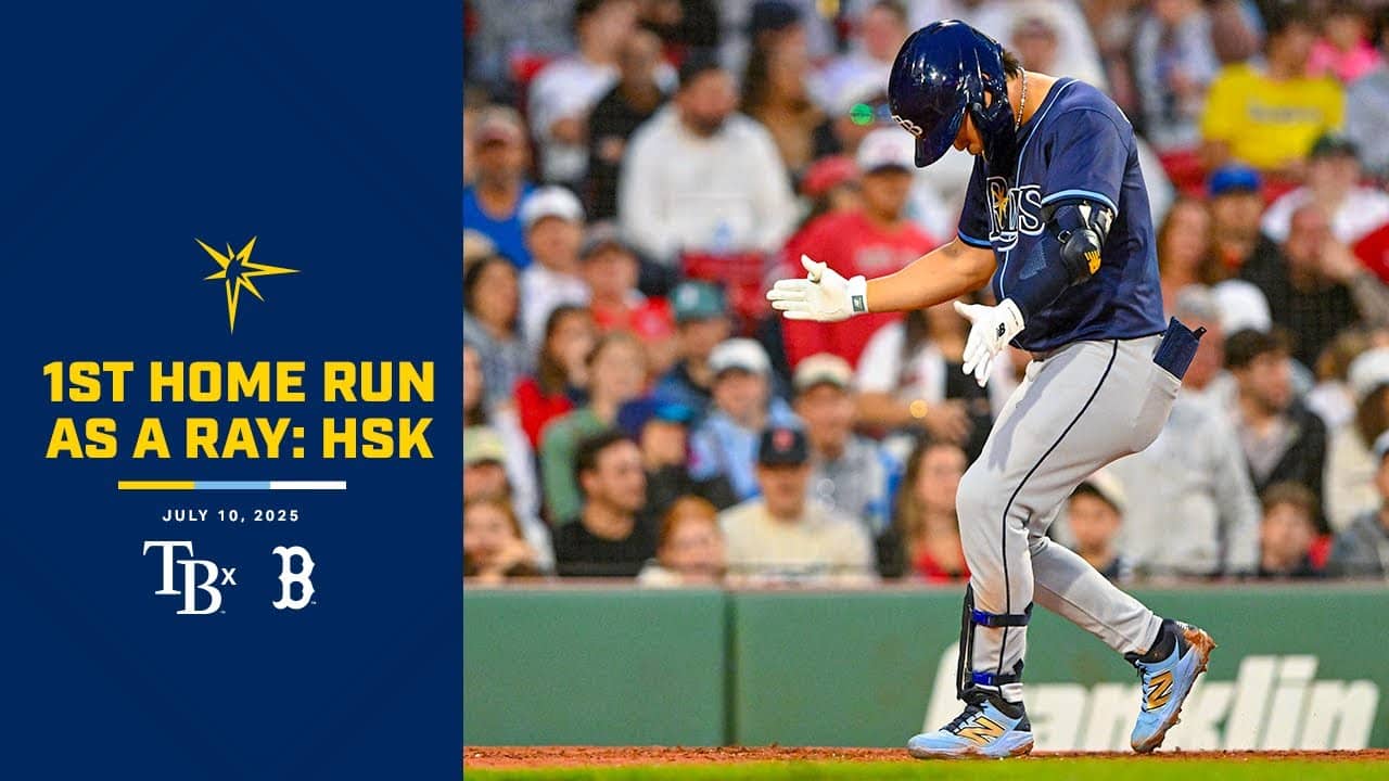 Ha-Seong Kim's First Home Run as a Ray