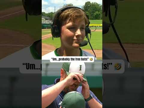 Going to the LLWS means free swag 🔥