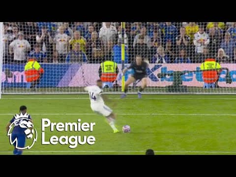 Lukas Nmecha's penalty kick gives Leeds United late lead over Everton | Premier League | NBC Sports