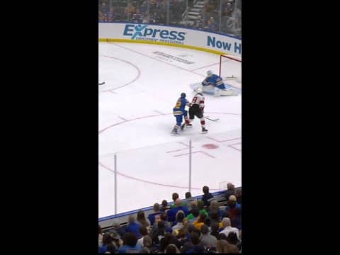 Timo Meier with a Short Goal vs. St. Louis Blues