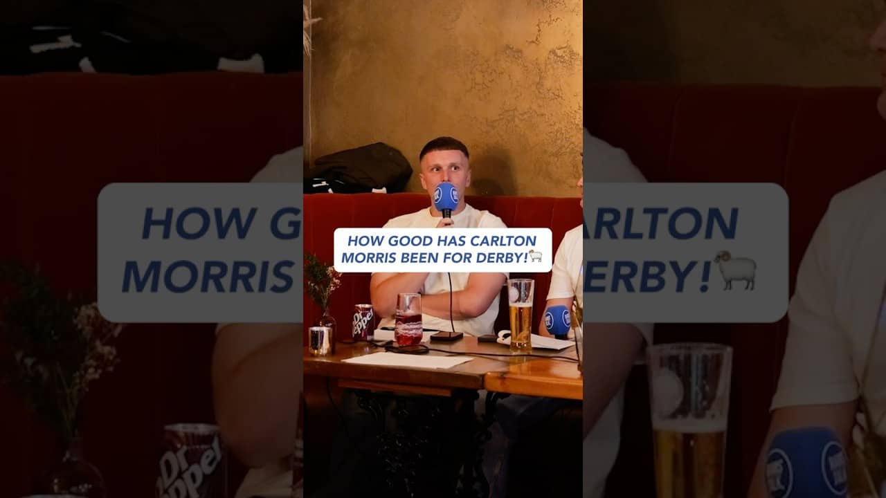 How good was Carlton Morris for Derby County this season?! 🐏 #derbycounty #dcfc #podcastclip