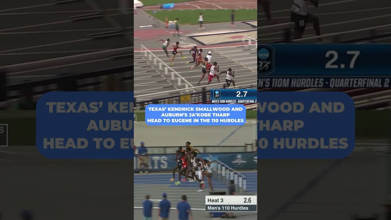 Two of the top-six fastest 110 hurdlers in NCAA history advance to Oregon 🤩