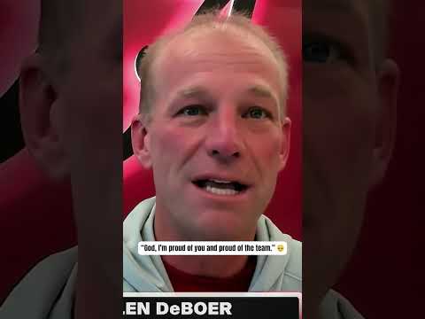 Nick Saban shared how proud he is of Kalen DeBoer 🥹