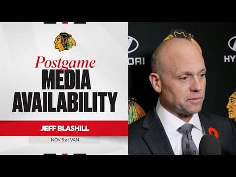 "We've been rewarded as a team because of it." | Jeff Blashill Postgame 11.5.25