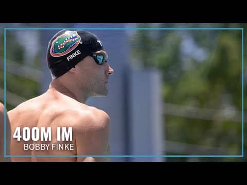 Finke and Marchand Fight For First in Final 50M of 400M IM | 2025 TYR Pro Swim Series Ft. Lauderdale