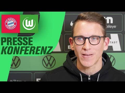 PK vor Bayern | Pressekonferenz | FC Bayern München - VfL Wolfsburg