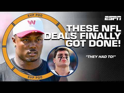 Terry McLaurin & Trey Hendrickson deals 'HAD TO' get done 🗣️ | SVPod