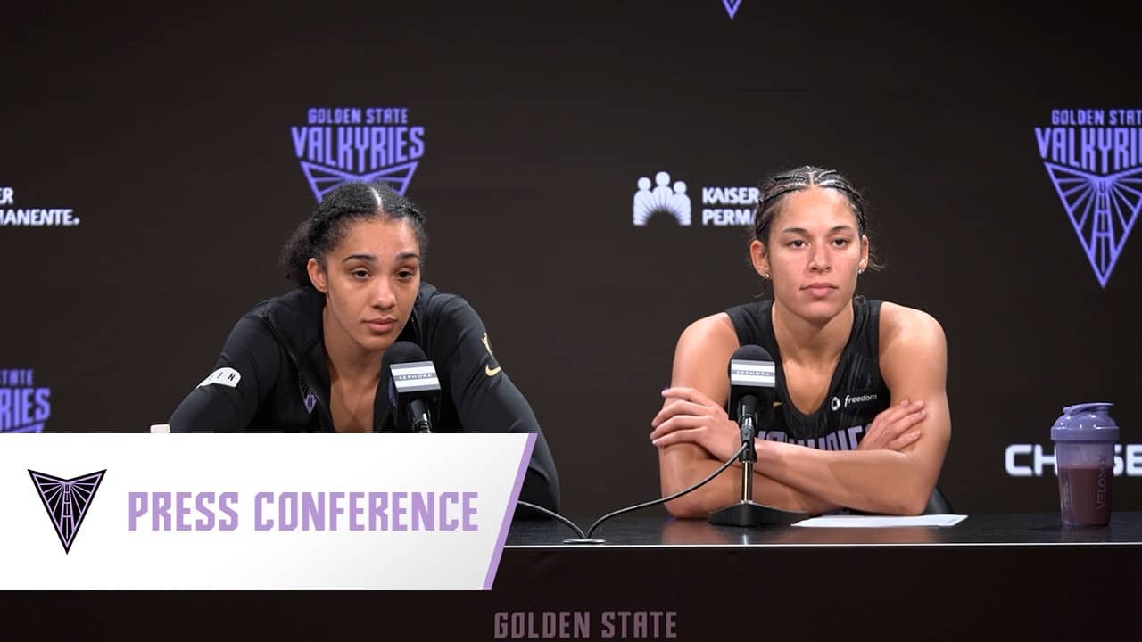 Gabby Williams and Veronica Burton On Loss vs. Chicago Sky | May 13, 2026