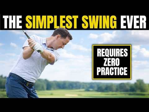 This Ridiculously Easy Golf Swing Requires Almost No Practice