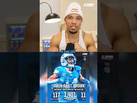 Amon-Ra St. Brown’s journey to 1,400 receiving yards 🏈
